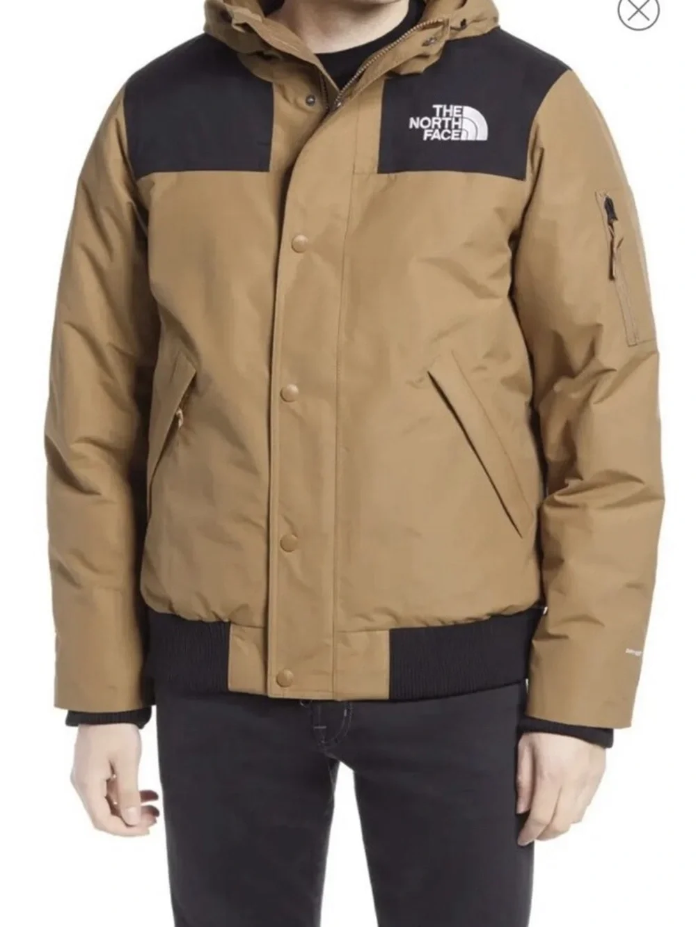 The North Face Men's Newington Down Jacket Size L LARGE NWOT Utility Brown